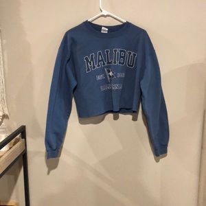 Cropped Vintage Crewneck